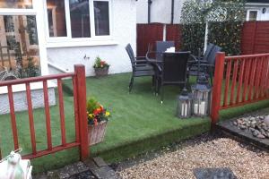 View 1 from project 5 meter wide viola artificial grass